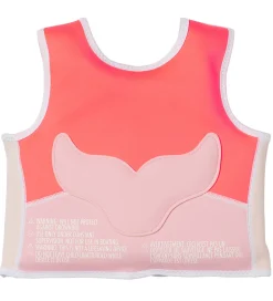 Svømmeveste*SunnyLife Svømmevest - Melody the Mermaid - Neon Strawb