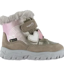 Vinterstøvler*Superfit Vinterstøvler - Tex - Beige/Rosa