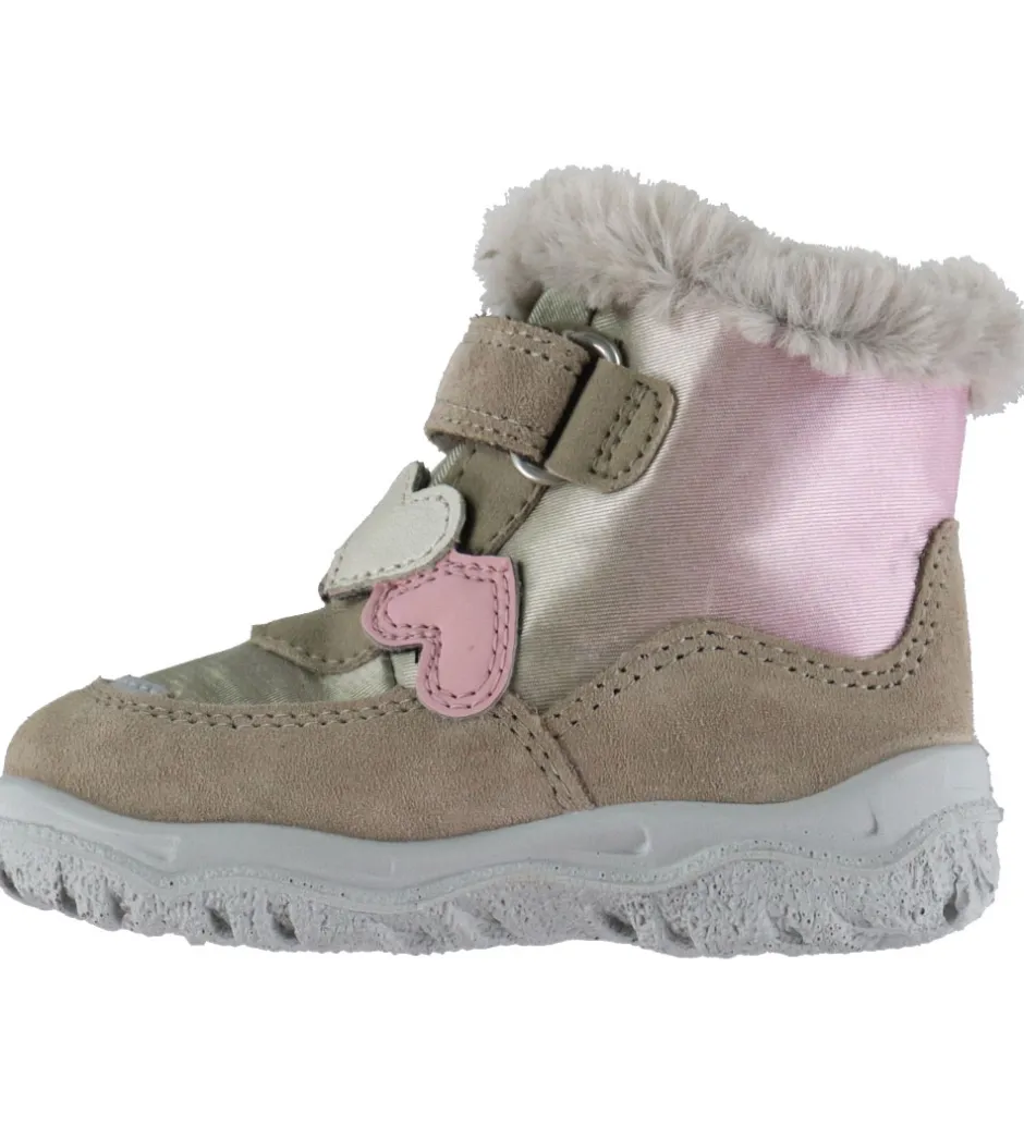 Vinterstøvler*Superfit Vinterstøvler - Tex - Beige/Rosa