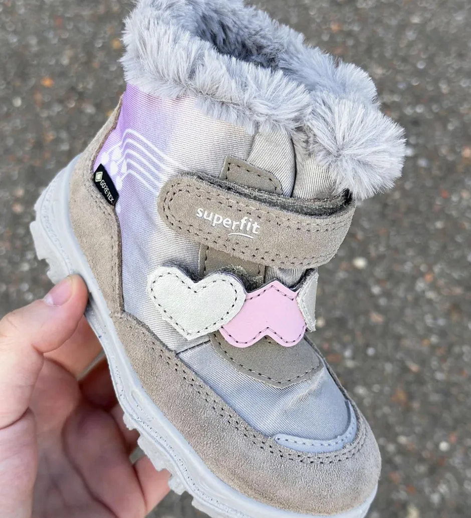 Vinterstøvler*Superfit Vinterstøvler - Tex - Beige/Rosa