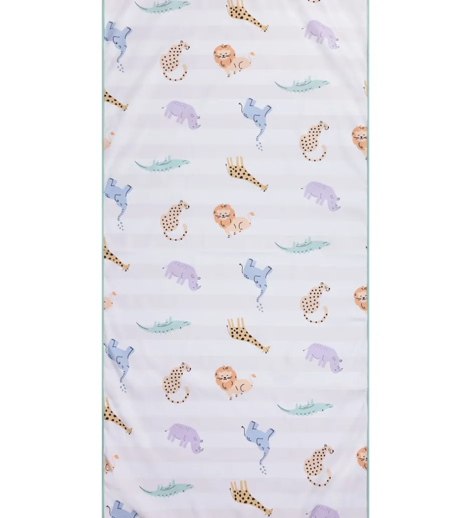 Håndklæder|Håndklæder*Swim Essentials Håndklæde - Microfiber - 135x65 cm - Wild Life