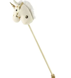 Kæpheste*Teddykompaniet Kæphest - 100 cm - Hvid
