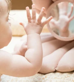 Spejle*Thats Mine That's Mine Babyspejl - Musling - Beige