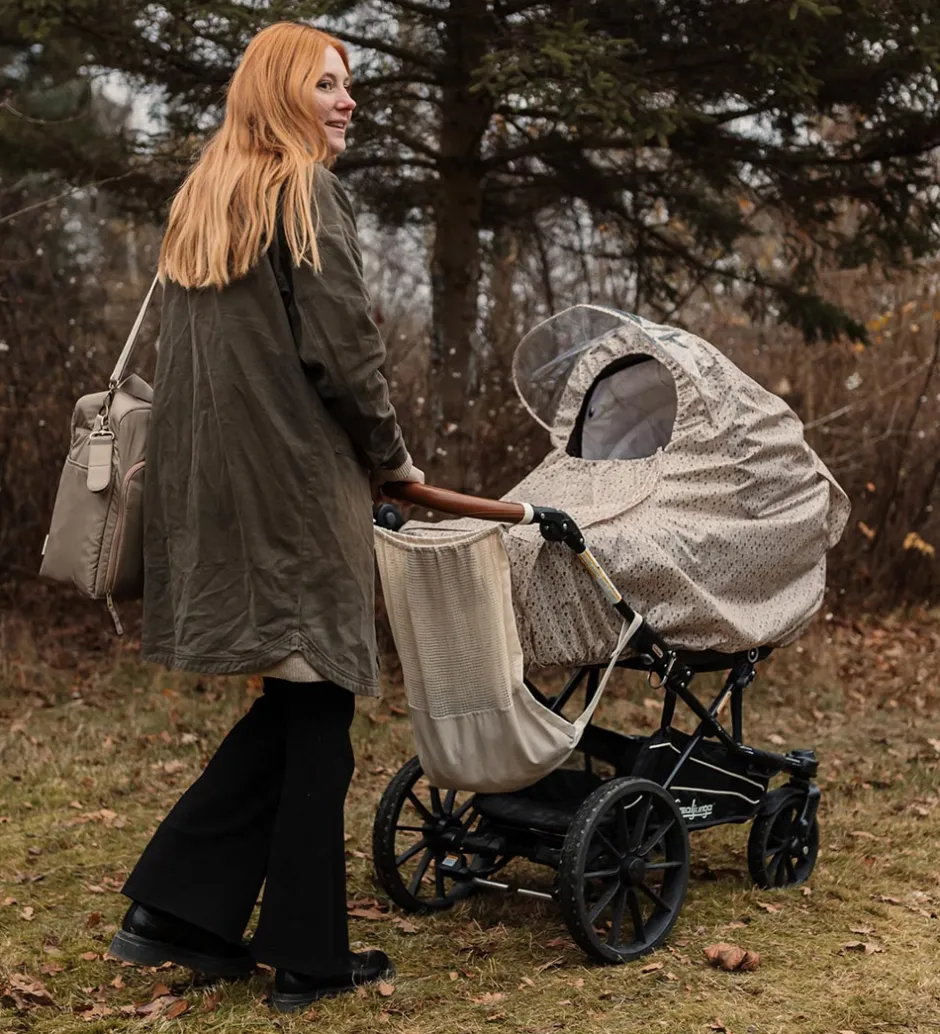 Thats Mine That's Mine Regnslag - Pram Rain Cover - Flower Rain