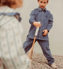 Skjorter*Thats Mine That's Mine Skjorte - Fløjl - Frode - Flint Stone