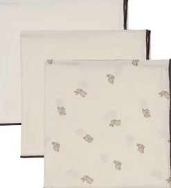 Stofbleer|Pusletid*Thats Mine That's Mine Stofbleer - Bora Muslin - 3-pak - 70x70 cm - Bunnies