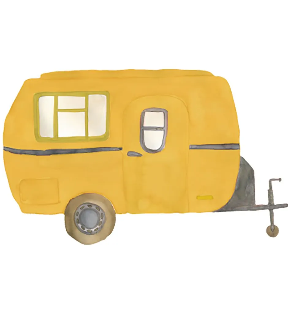 Wallsticker*Thats Mine That's Mine Wallsticker - Campingvogn