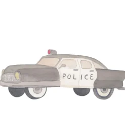 Thats Mine That's Mine Wallsticker - Police Car - Multi