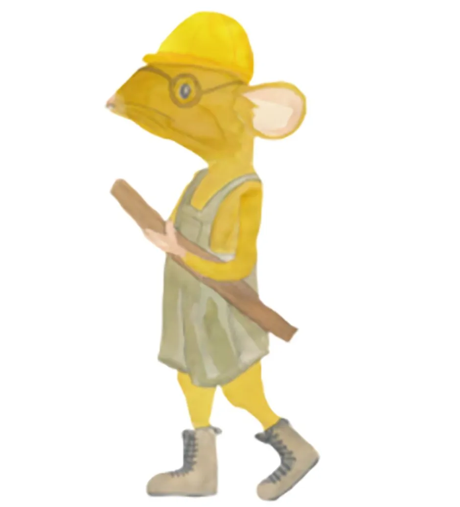 Wallsticker*Thats Mine That's Mine Wallsticker - Steve The Builder