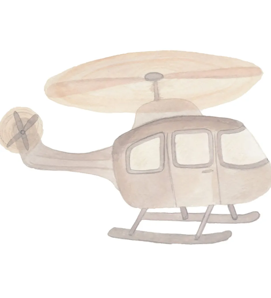 Thats Mine That's Mine Wallstickers - Helicopter - Multi