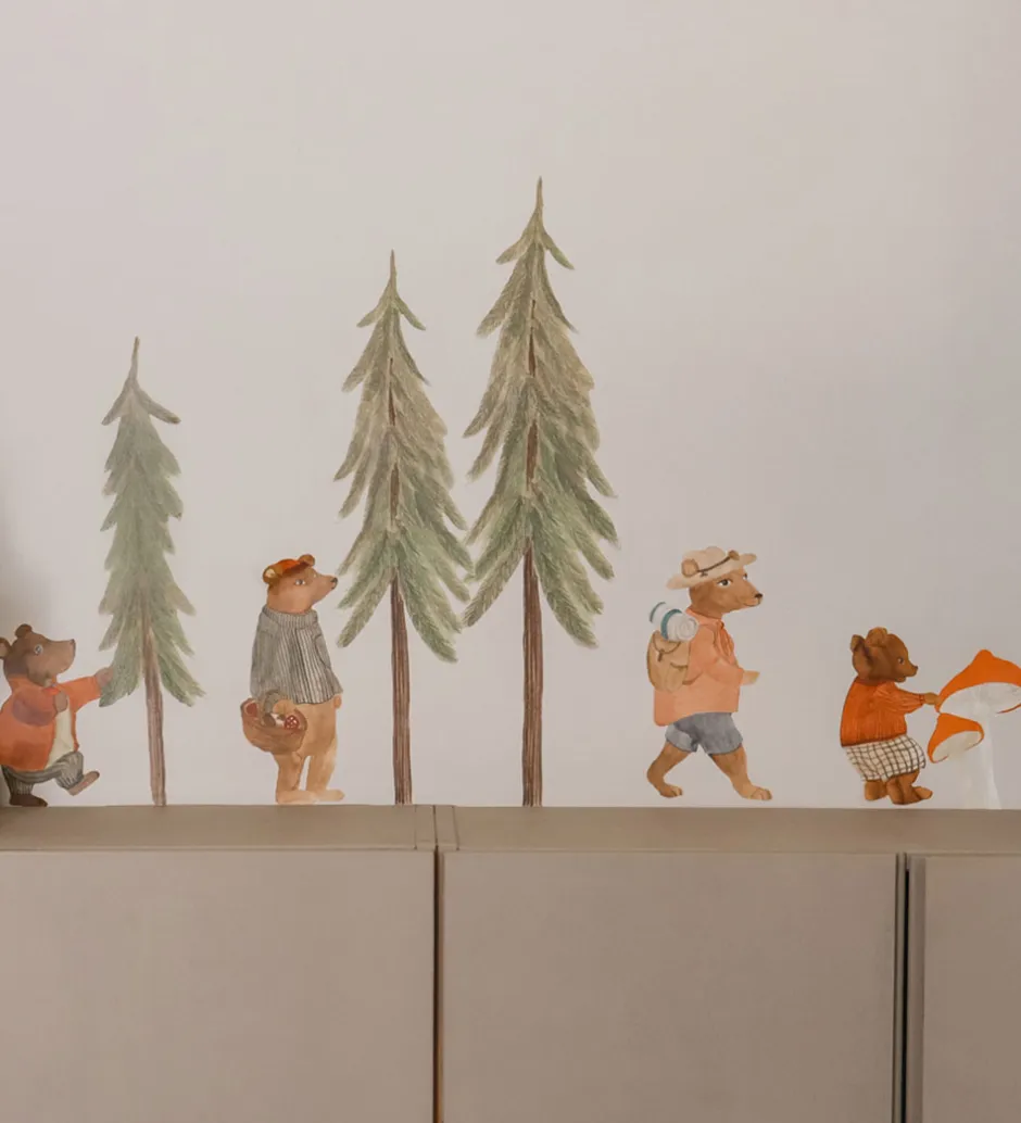 Wallsticker*Thats Mine That's Mine Wallstickers - Fyrretræer - 3 stk. - Small