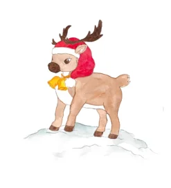 Wallsticker*Thats Mine Wallstickers - 27 cm - Rudolph