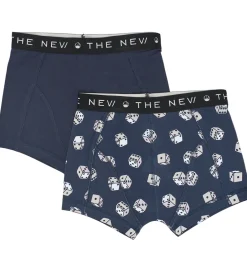Børn The New Boxershorts - TnThe - 2-pak - Navy Blazer