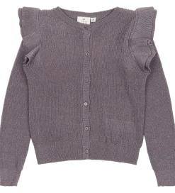 Striktrøjer*The New Cardigan - Strik - TnPerla - Gray Ridge m. Glimmer