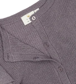 Striktrøjer*The New Cardigan - Strik - TnPerla - Gray Ridge m. Glimmer