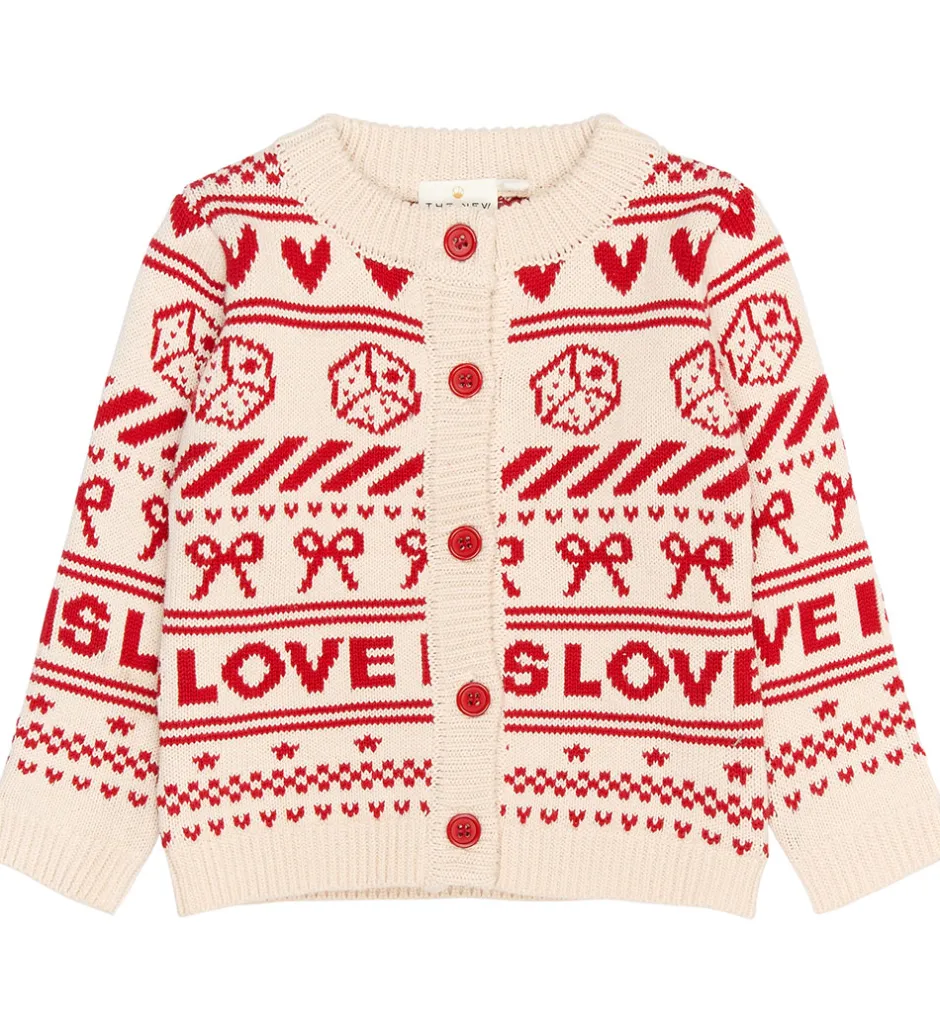 Børn The New Cardigan Siblings - Strik - TnstRegina - Jacquard - Gard