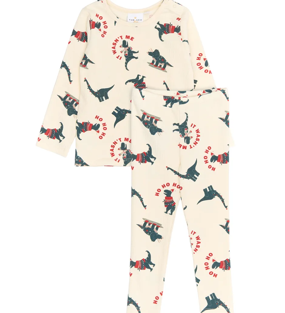 Børn The New Nattøj - Rib - TnstHoliday - Gardenia Dino