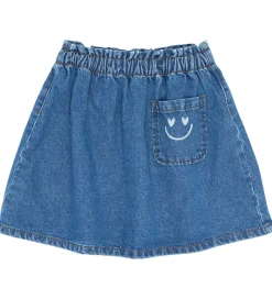 Børn The New Nederdel - TnPurity - Medium Blue Denim