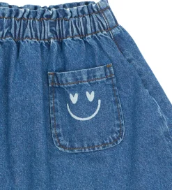Børn The New Nederdel - TnPurity - Medium Blue Denim