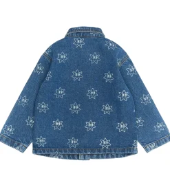 Skjorter*The New Siblings Denimjakke - TnstRipley - Medium Blue Denim AOP