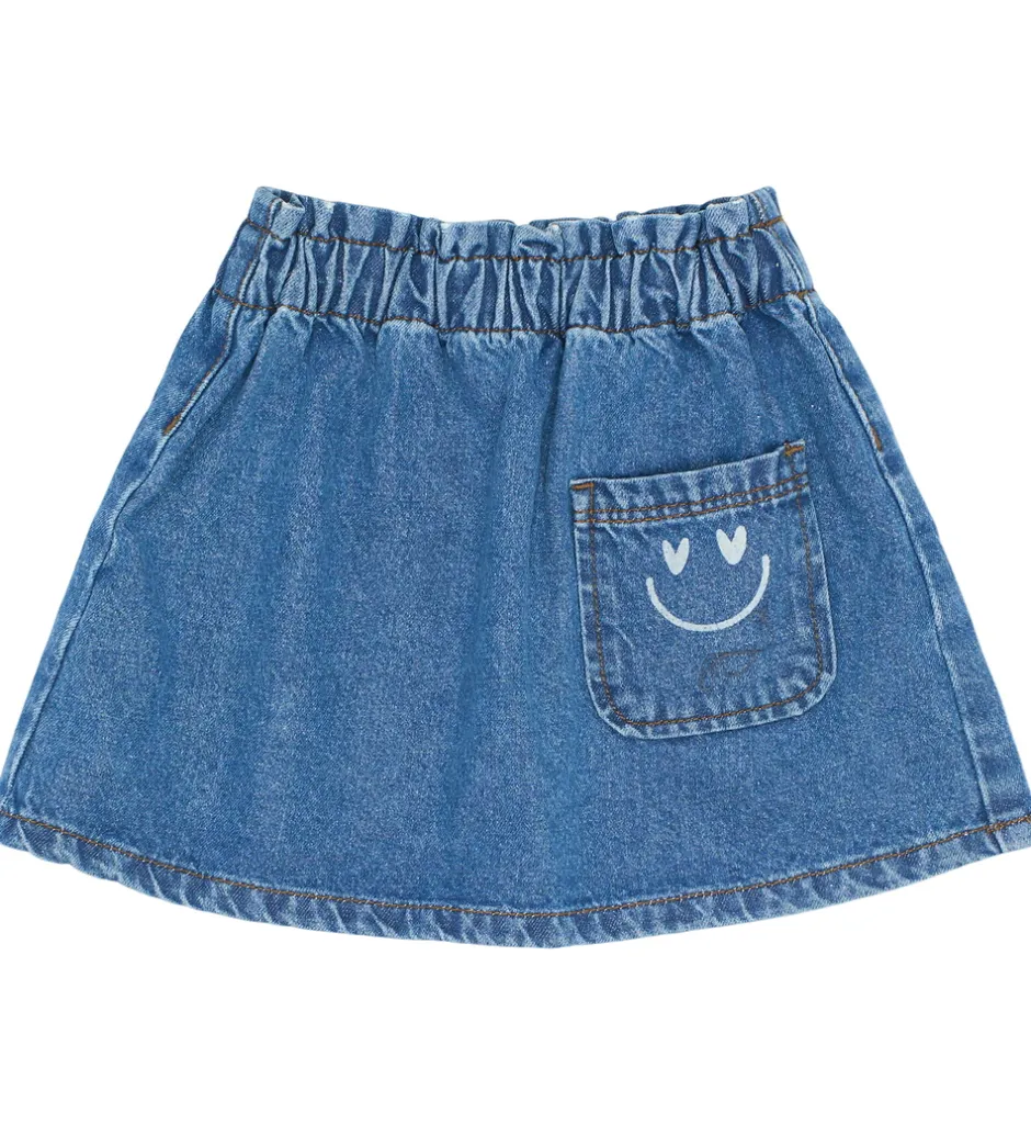 Nederdele*The New Siblings Nederdel - TnstPids - Medium Blue Denim
