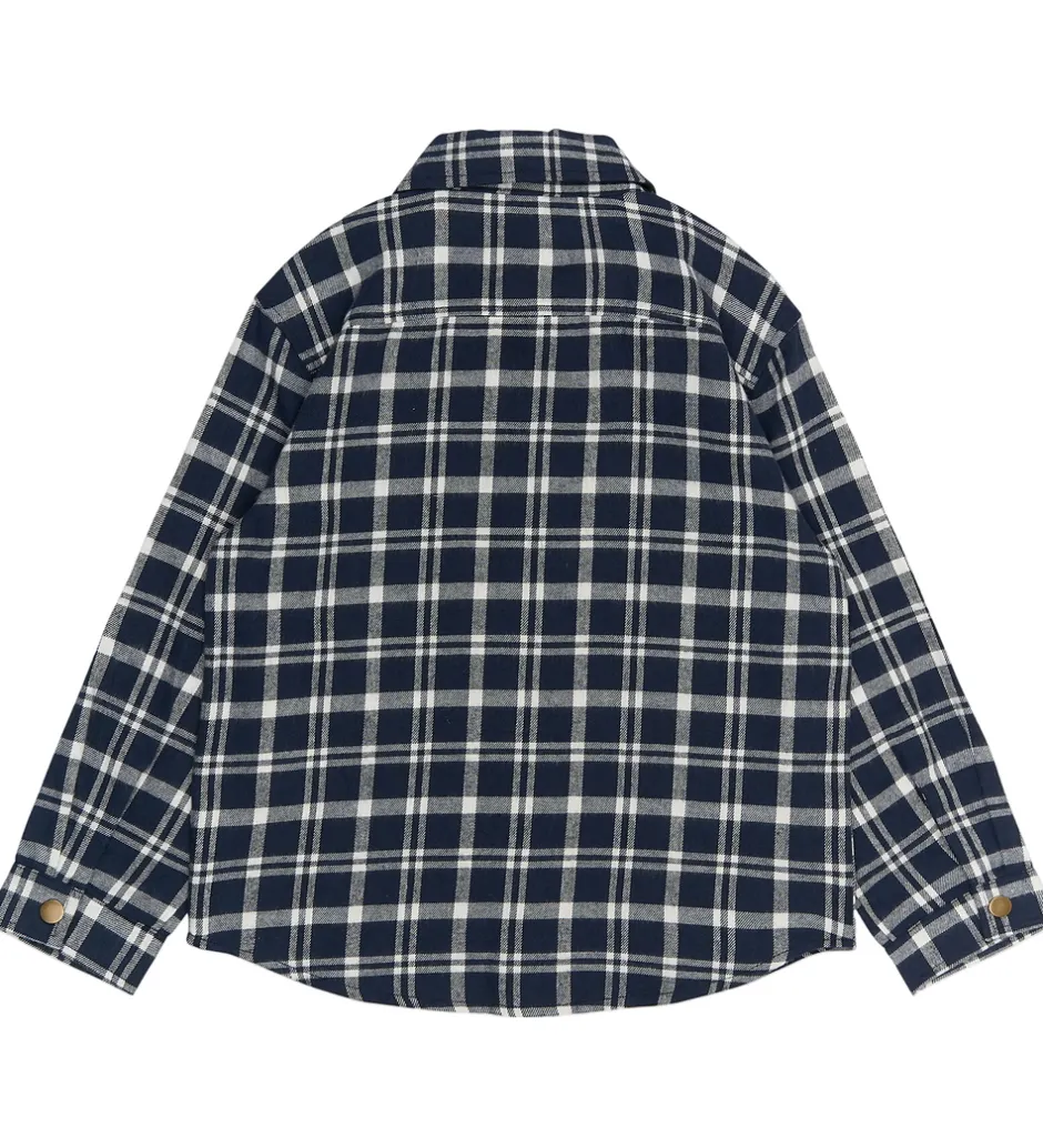 Børn The New Skjorte - TnRonan - Navy Blazer Check