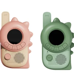Walkie Talkies*The Zoofamily Walkie Talkies - Dino Pink/Dino Grøn