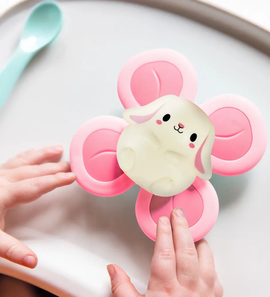 Aktivitetslegetøj*Tiger Tribe Legetøj - Sensory Spinner - Bunny