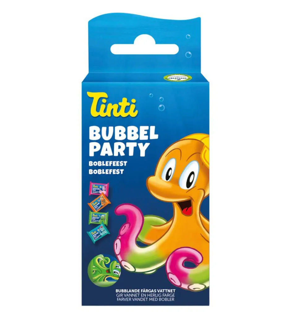 Bath Bombs*Tinti Badebomber - 4-Pak