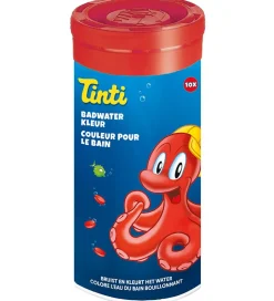 Tinti Badefarve - 10 stk - Rød