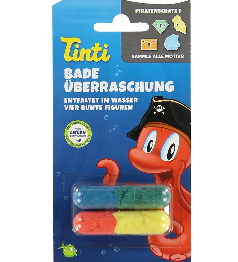 Bath Bombs*Tinti Badesvampe - 4 stk - Assorteret