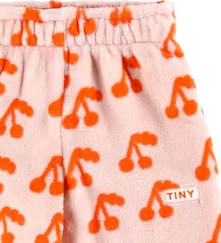 Børn Tiny Cottons Fleecebukser - Cherries - Wild Rose