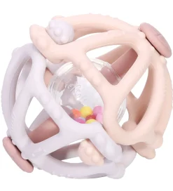 Bideringe*Tiny Tot Bidelegetøj m. Rangle - Blush/Lilla