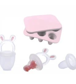 Sutteflasker|Amning*Tiny Tot Food Feeder m. Mini Fryseform - Rose