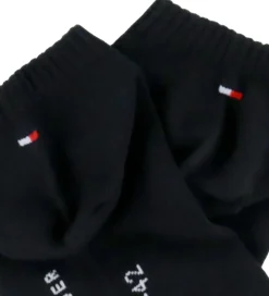 Strømper|Basis*Tommy Hilfiger Ankelstrømper - 2-pak - Sort m. Blå