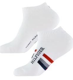 Børn Tommy Hilfiger Ankelstrømper - 2-pak - Hvid