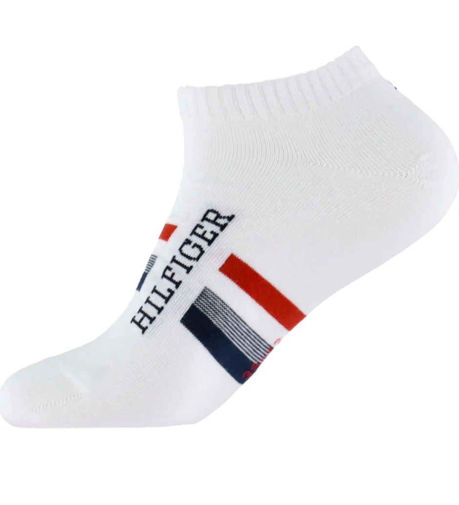 Børn Tommy Hilfiger Ankelstrømper - 2-pak - Hvid