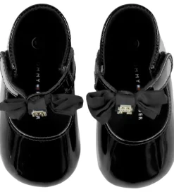 Hjemmesko*Tommy Hilfiger Ballerina Hjemmesko - Black/Sløjfe