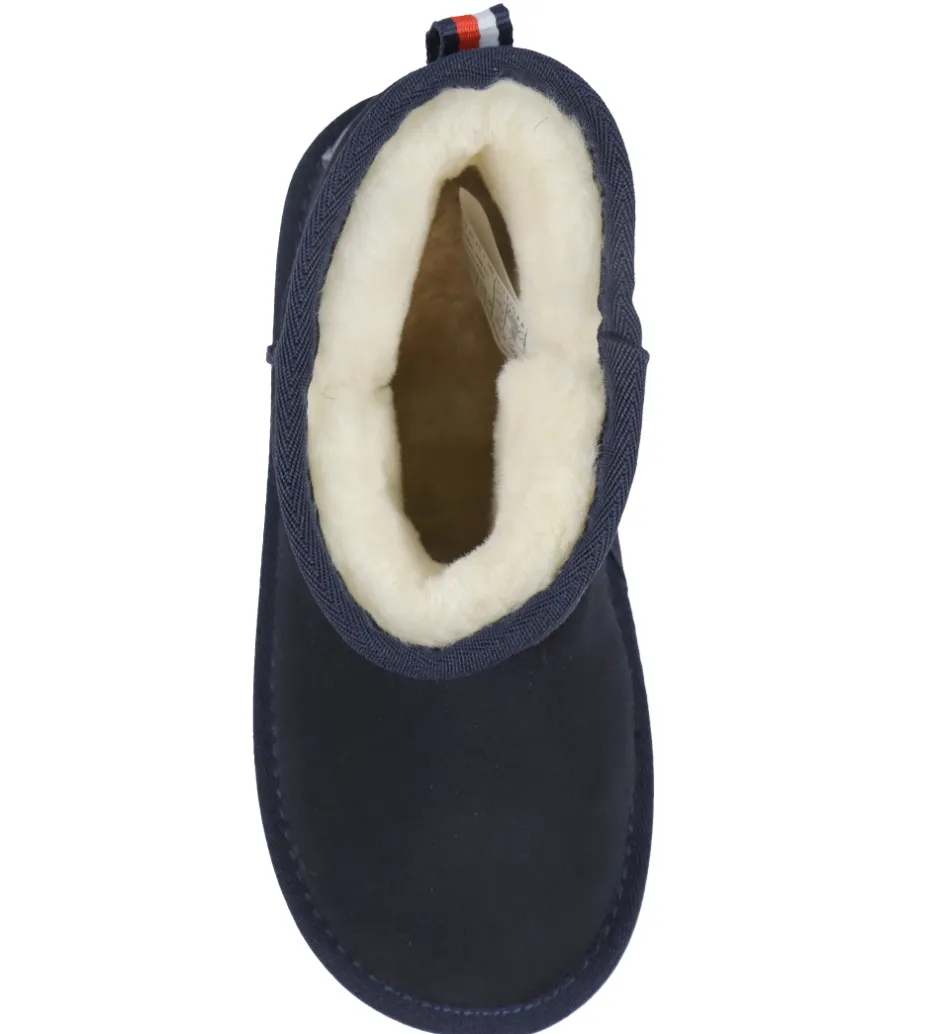 Tommy Hilfiger Bamsestøvler - Fur Boot - Blå