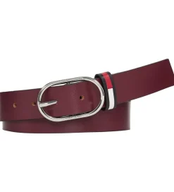 Børn Tommy Hilfiger Bælte - Oval - Burgundy