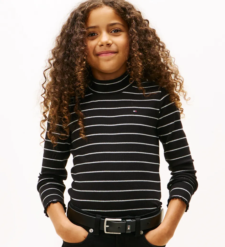 Bluser*Tommy Hilfiger Bluse - Mock Neck - Black