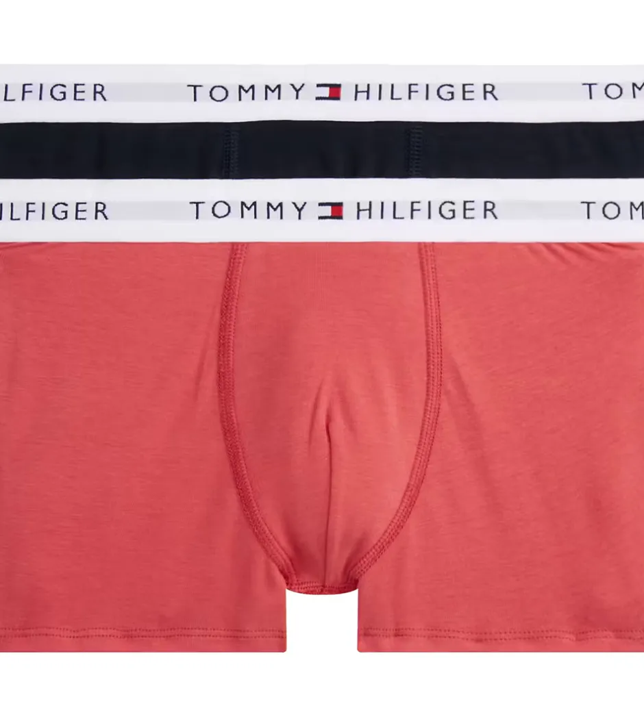 Undertøj*Tommy Hilfiger Boxershorts - 2-pak - Frosted Cranberry/Desert Sk