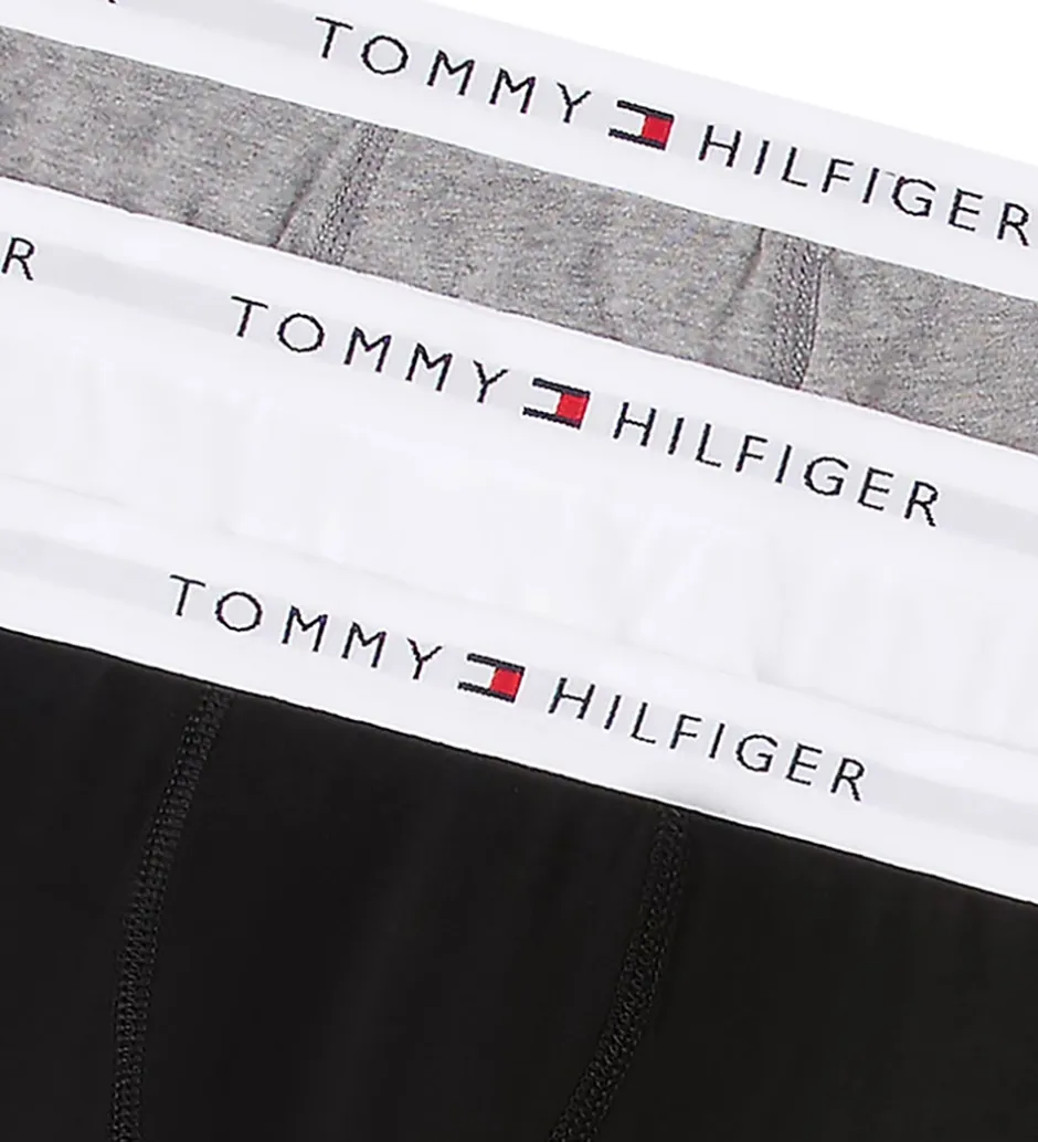 Undertøj*Tommy Hilfiger Boxershorts - 3-pak - Hvid/Sort/Gråmeleret