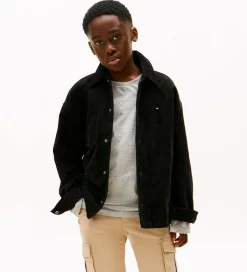 Skjorter|Konfirmationstøj*Tommy Hilfiger Fløjlsjakke - Overshirt - Sort