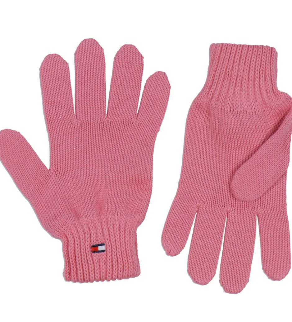 Handsker Og Luffer*Tommy Hilfiger Handsker - Strik - Mystic Pink