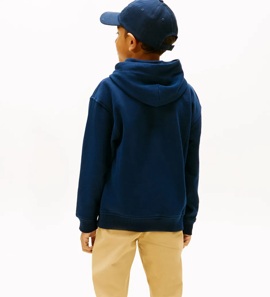 Hættetrøjer*Tommy Hilfiger Hættetrøje - Monotype - Dark Night Navy