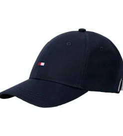 Kasketter*Tommy Hilfiger Kasket - Small Flag - Space Blue