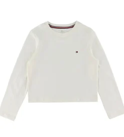 Børn Tommy Hilfiger Nattøj - Ivory Silk/Mini Plaie Ivory