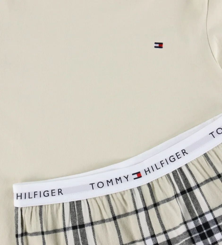 Nattøj*Tommy Hilfiger Nattøj - Newsprint/Tartan Newsprint