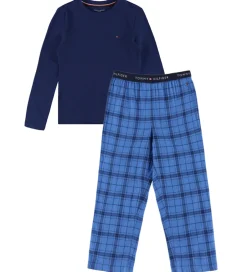 Børn Tommy Hilfiger Nattøj - Preppy Navy/Tonal Check Navy